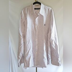 Ralph Lauren Classic Fit Plaid Button-Down Shirt